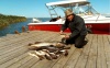 рыбалка на Рыбинском водохранилище, щука , база "Рыбное место"