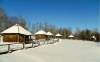 Псковская область, база отдыха Волынь, территория.