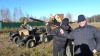 Подмосковье, рыболовная усадьба "Русский двор", стрельба по тарелочкам
