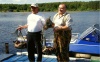 рыбалка на Рыбинском водохранилище, окунь, база "Ухра"