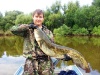 Астраханская область, база "World-Fish", рыбалка, Сом.